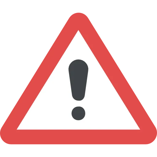 Icono de advertencia con signo de exclamación usado por Strendus en su guía de bonos